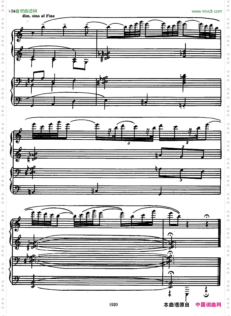 Honegger-SymphonyNo.3Liturgicheskaya2pianos一