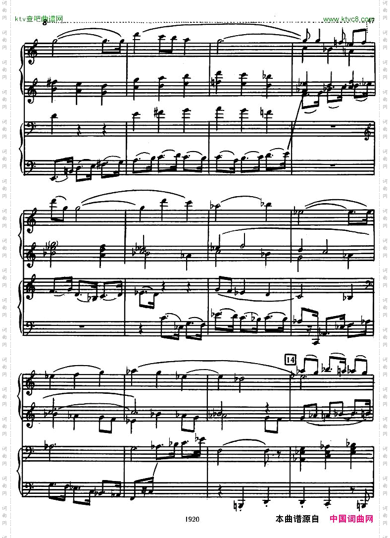 Honegger-SymphonyNo.3Liturgicheskaya2pianos一