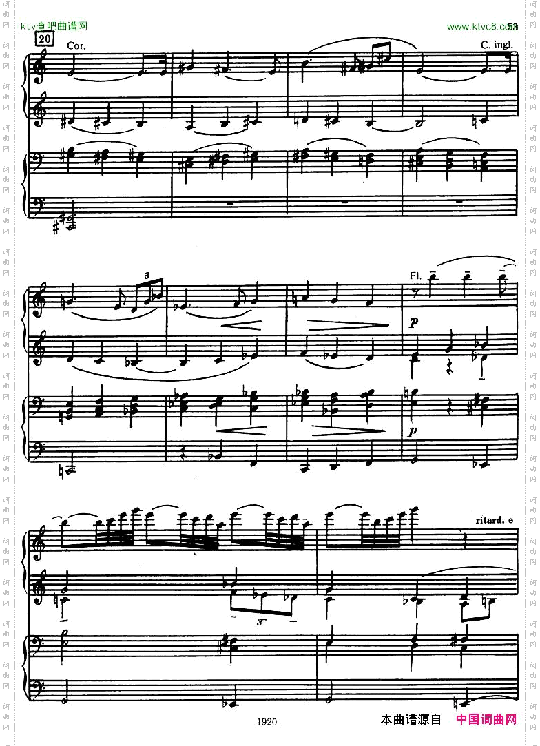 Honegger-SymphonyNo.3Liturgicheskaya2pianos一