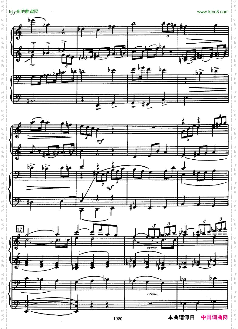 Honegger-SymphonyNo.3Liturgicheskaya2pianos一