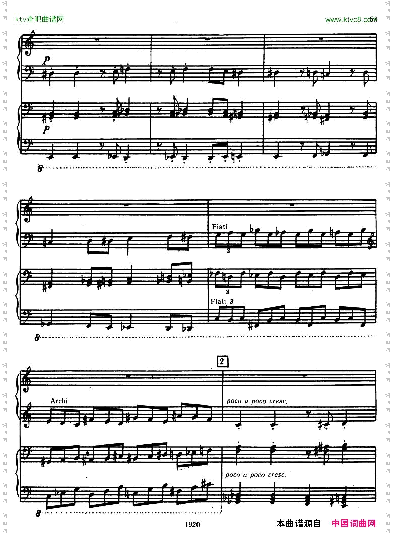 Honegger-SymphonyNo.3Liturgicheskaya2pianos一