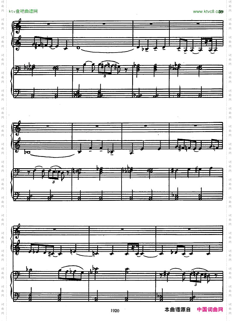 Honegger-SymphonyNo.3Liturgicheskaya2pianos一