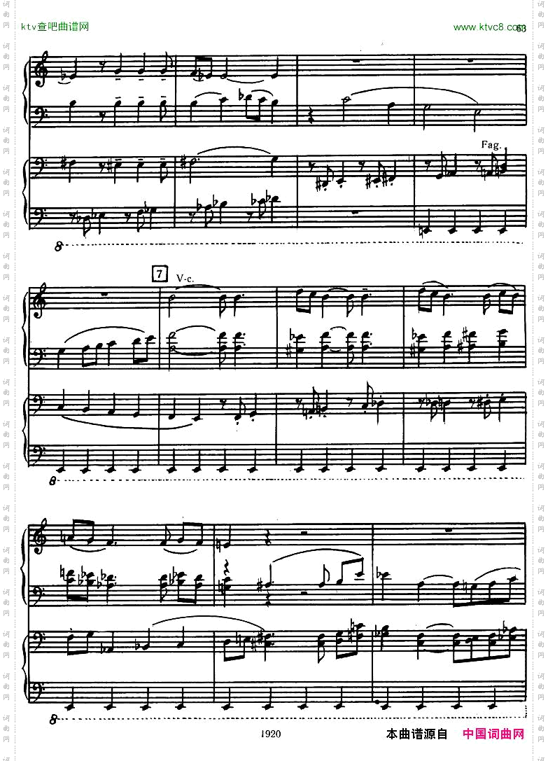 Honegger-SymphonyNo.3Liturgicheskaya2pianos二