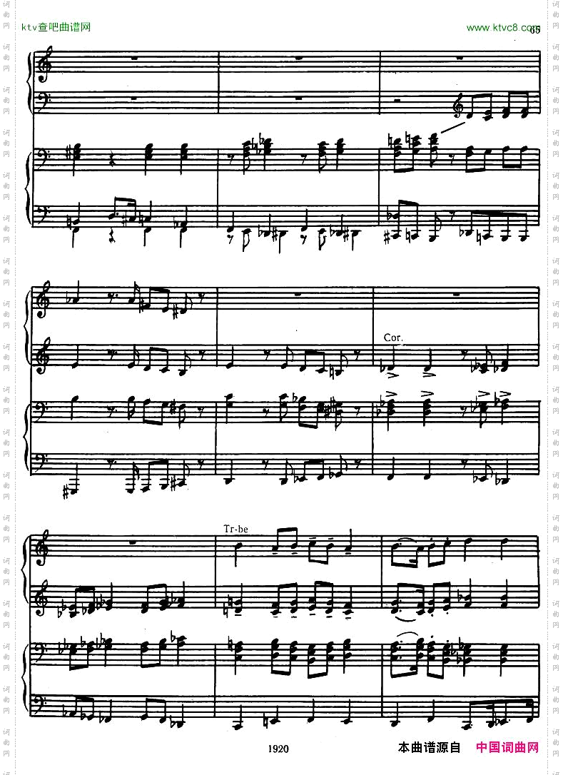 Honegger-SymphonyNo.3Liturgicheskaya2pianos二