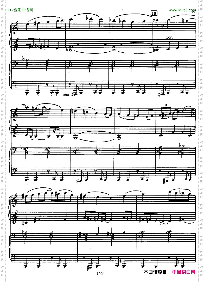 Honegger-SymphonyNo.3Liturgicheskaya2pianos二