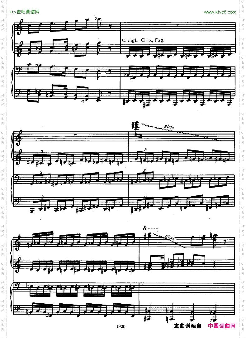 Honegger-SymphonyNo.3Liturgicheskaya2pianos二