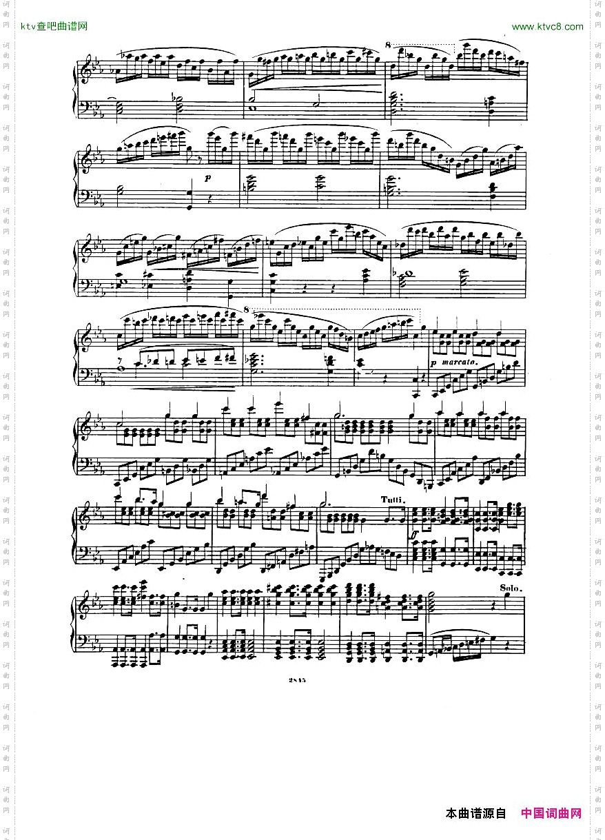 Hummel-Mozart-K491Klavierkonzert