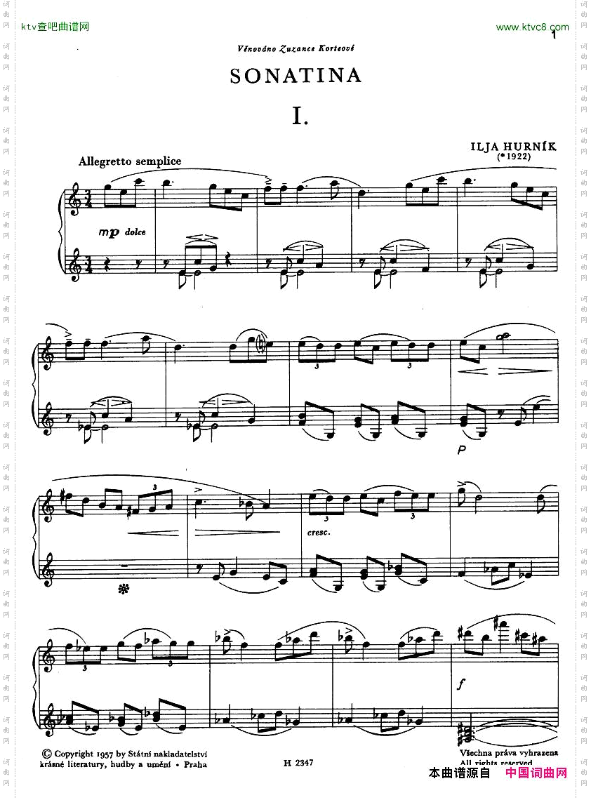Hurnik_pianosonatina