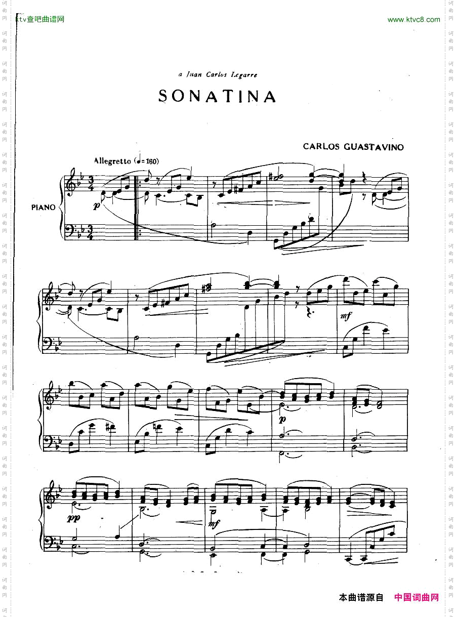 Guastavino-Sonatina
