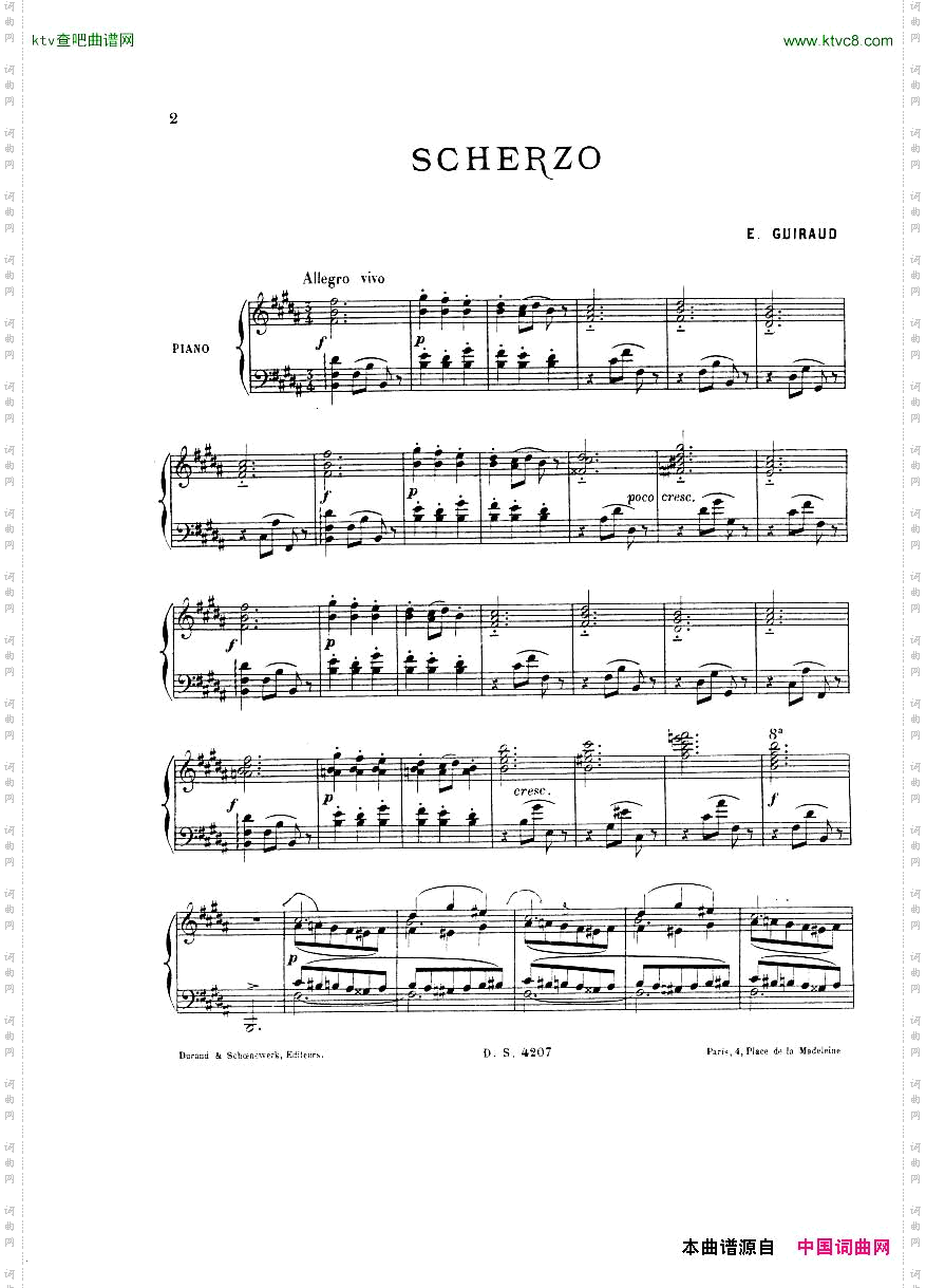 GuiraudErnestScherzo