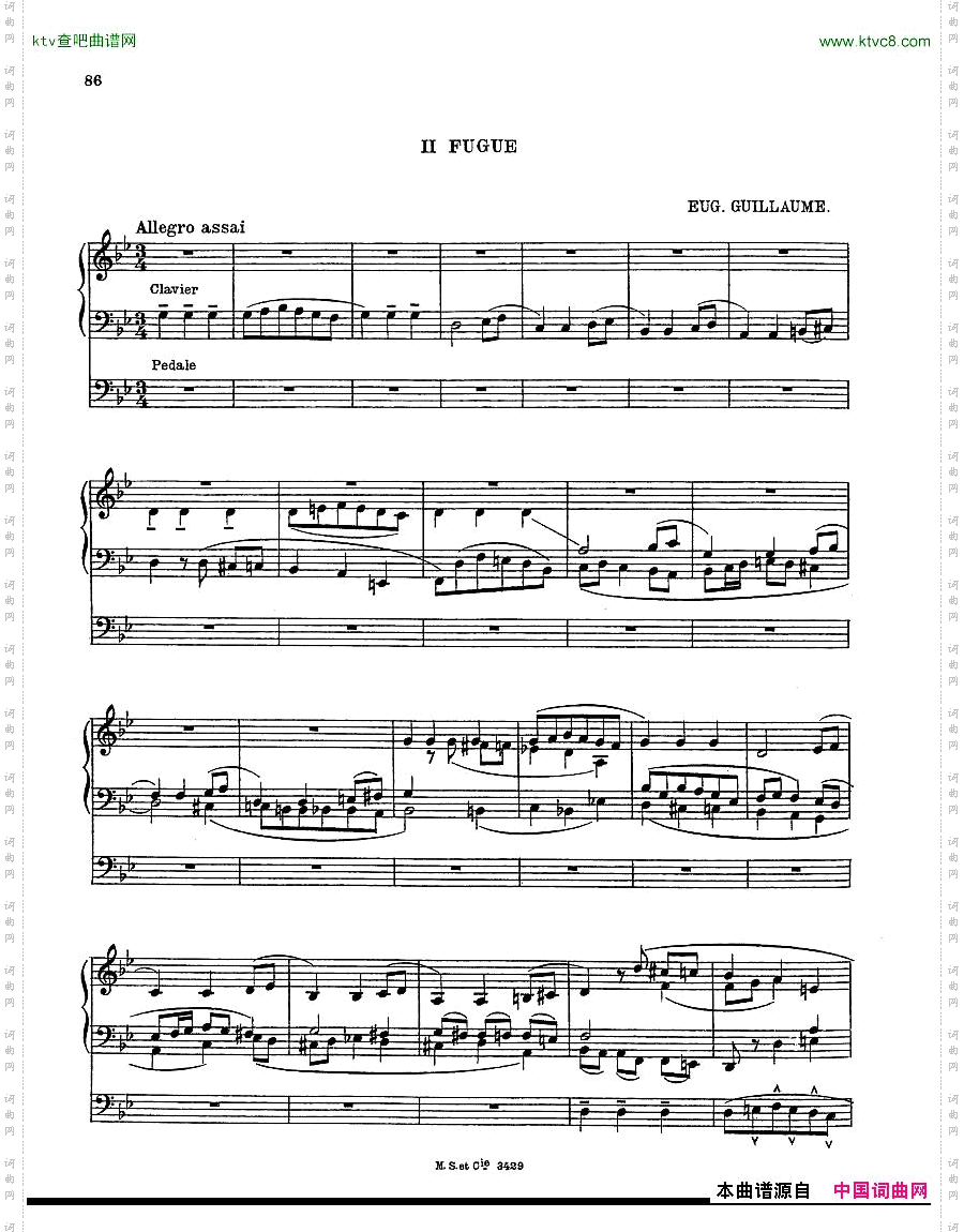 Guillaume,Eugene-ChoraletFugueing-minorgan