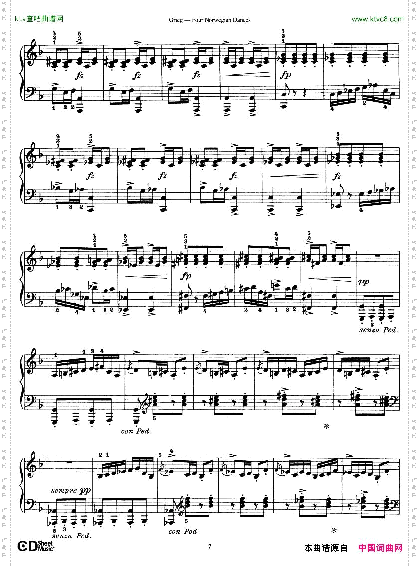 Grieg-FourNorwegianDances