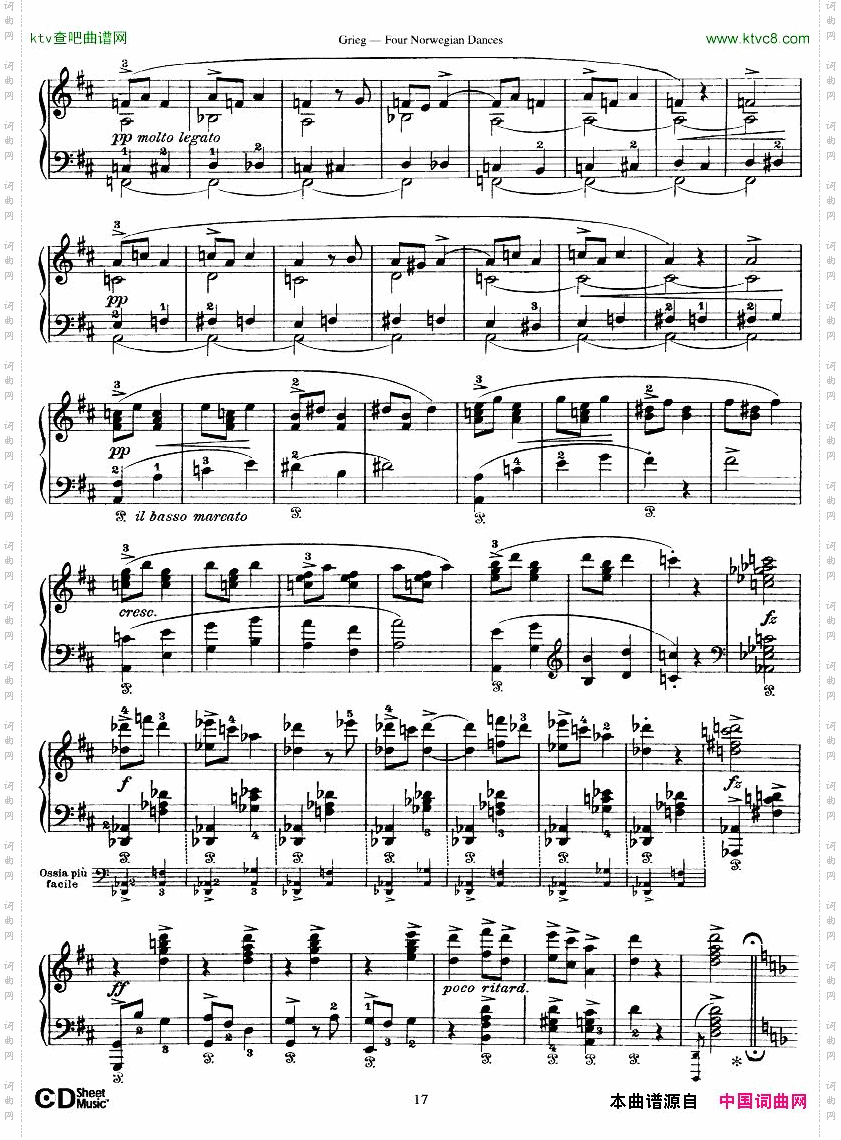 Grieg-FourNorwegianDances