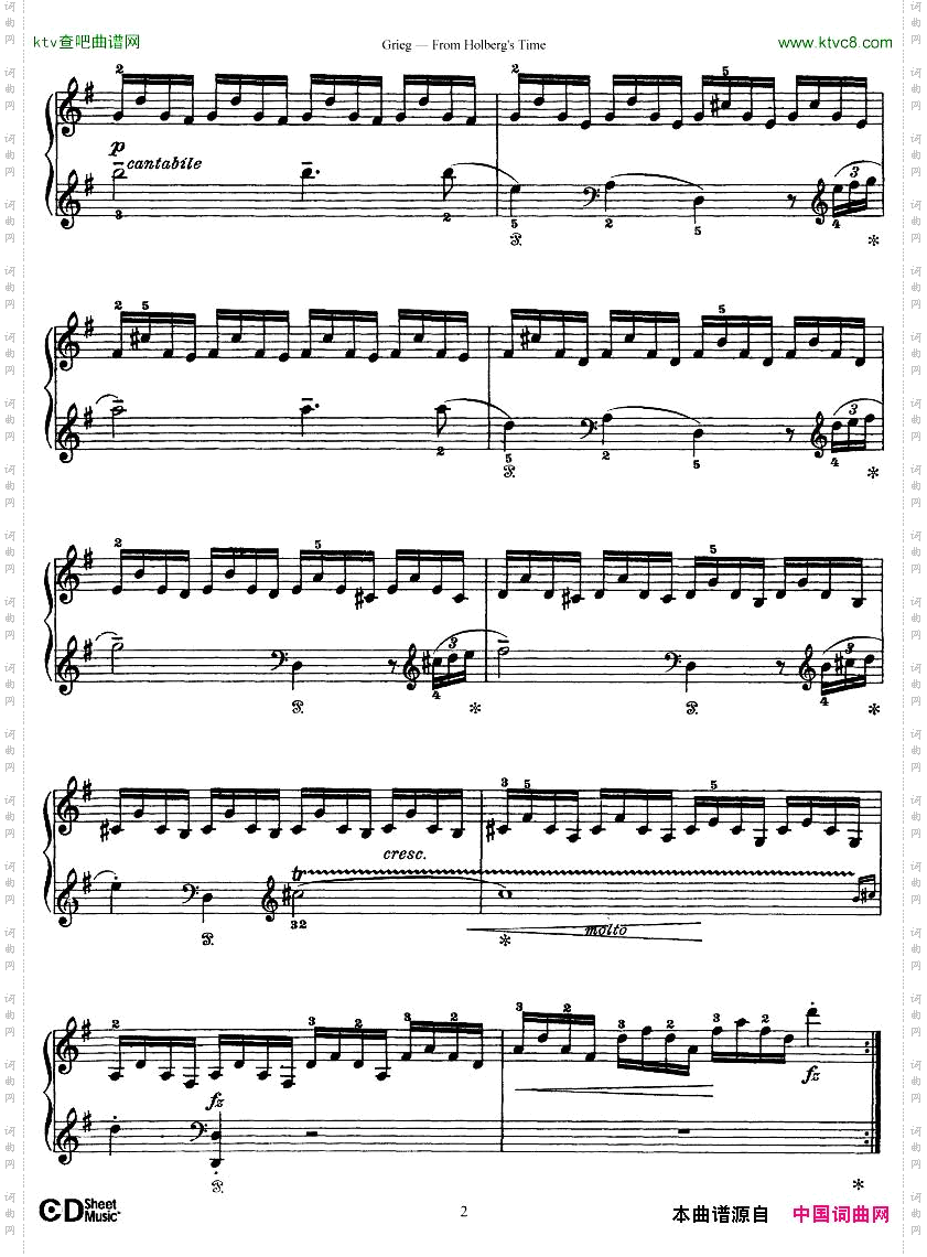 Grieg-FromHolberg’sTime1-5