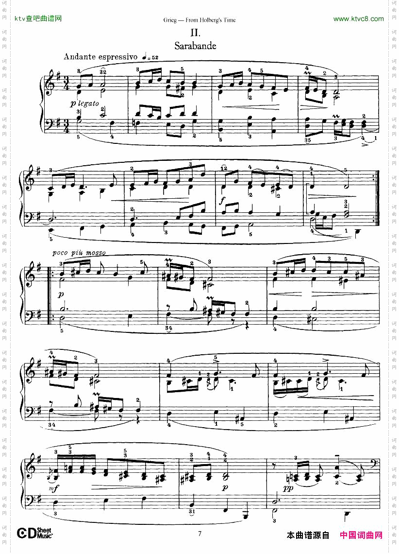 Grieg-FromHolberg’sTime1-5