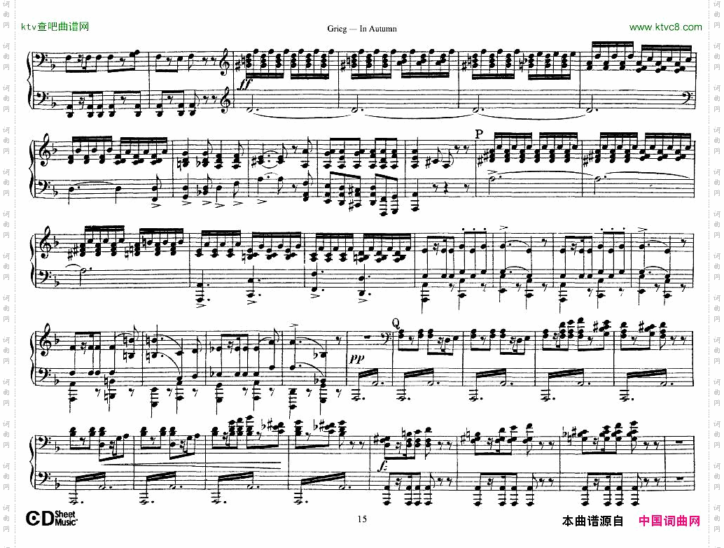 Grieg-InAutumn4Hands