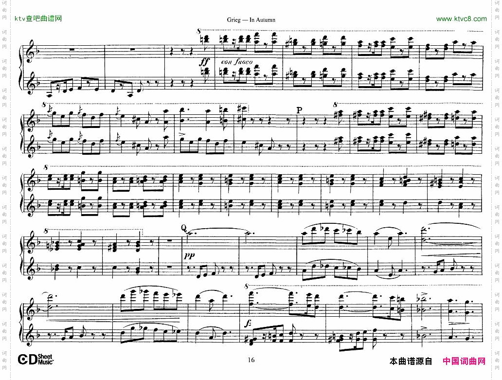 Grieg-InAutumn4Hands