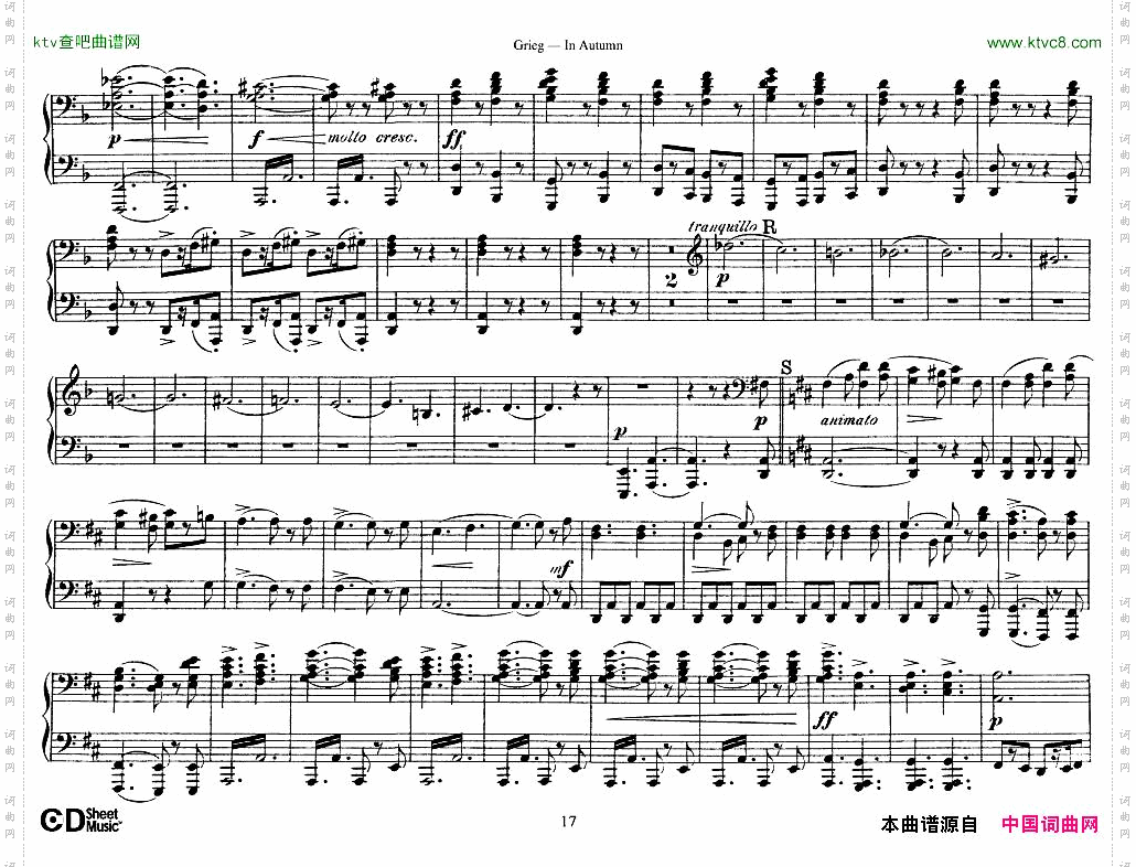 Grieg-InAutumn4Hands