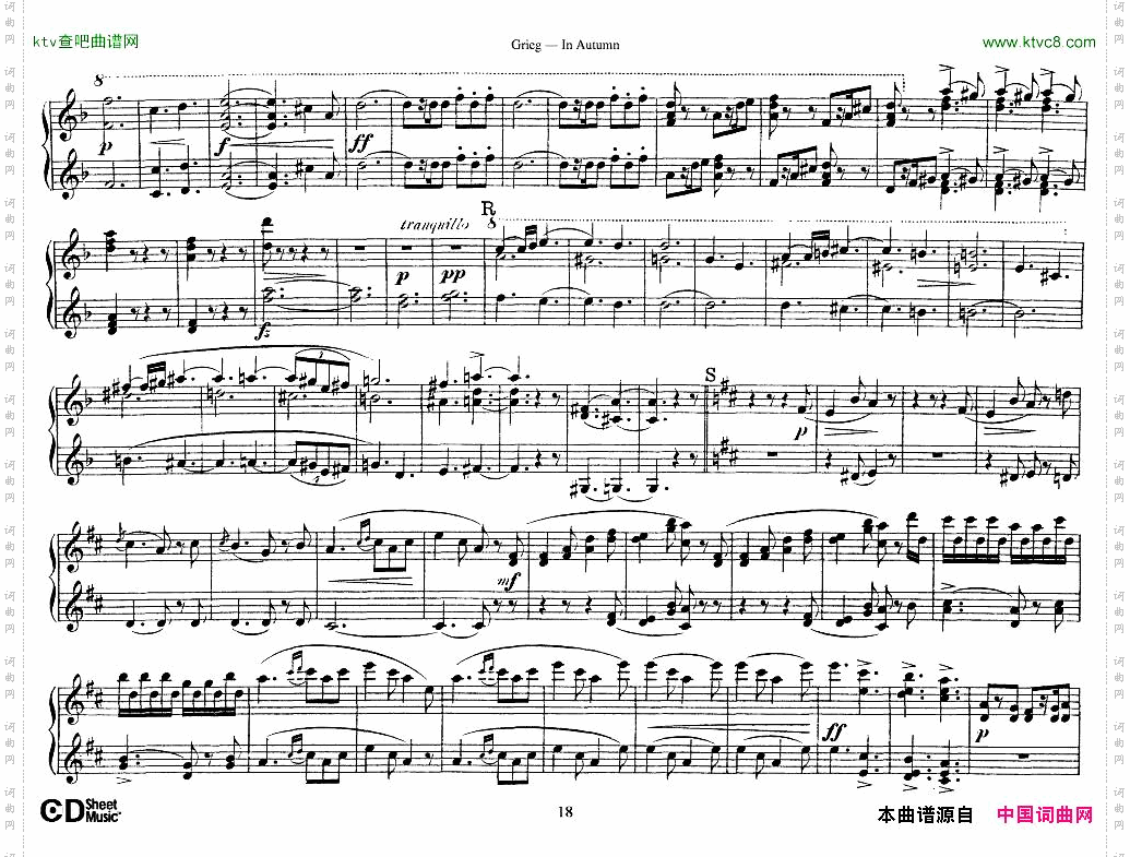 Grieg-InAutumn4Hands