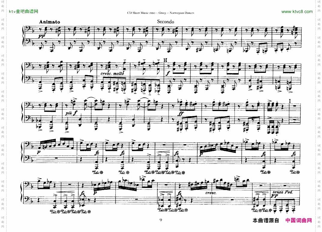 Grieg-NorwegianDanceOp.351-4Duet