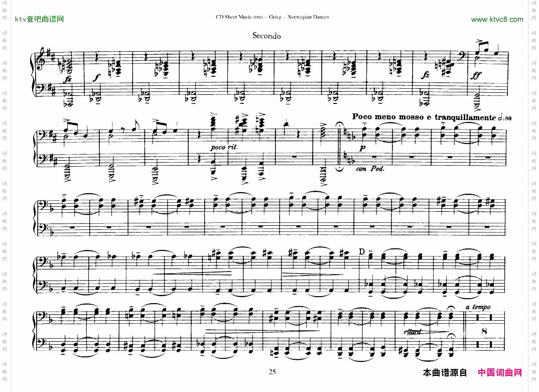 Grieg-NorwegianDanceOp.351-4Duet