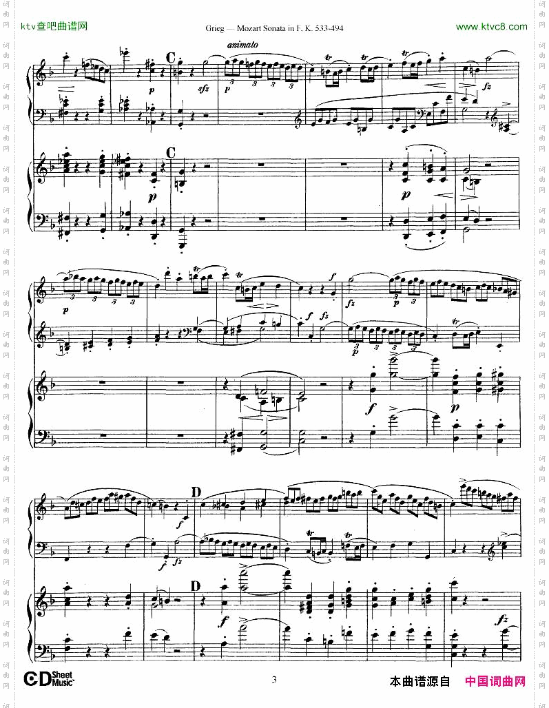 Grieg-SonataK533Mozart2ndPianoGrieg