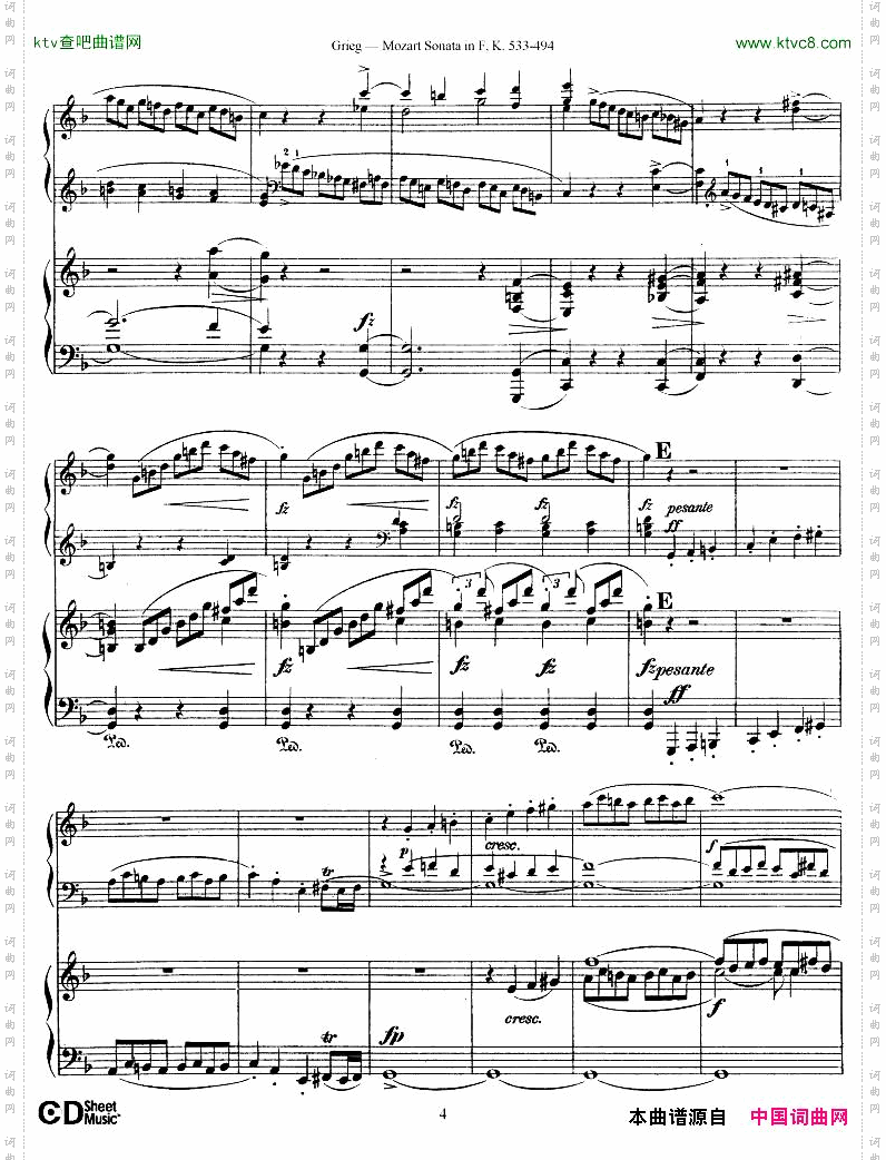 Grieg-SonataK533Mozart2ndPianoGrieg