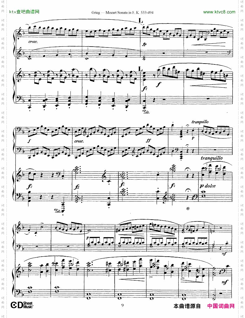 Grieg-SonataK533Mozart2ndPianoGrieg