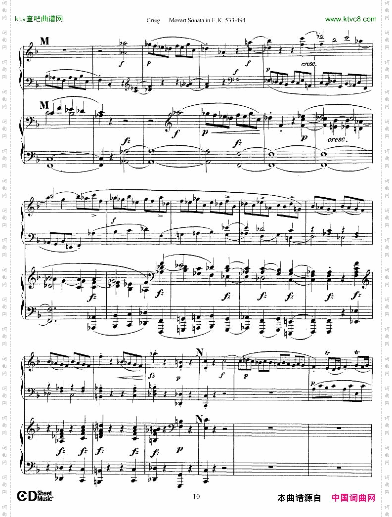 Grieg-SonataK533Mozart2ndPianoGrieg