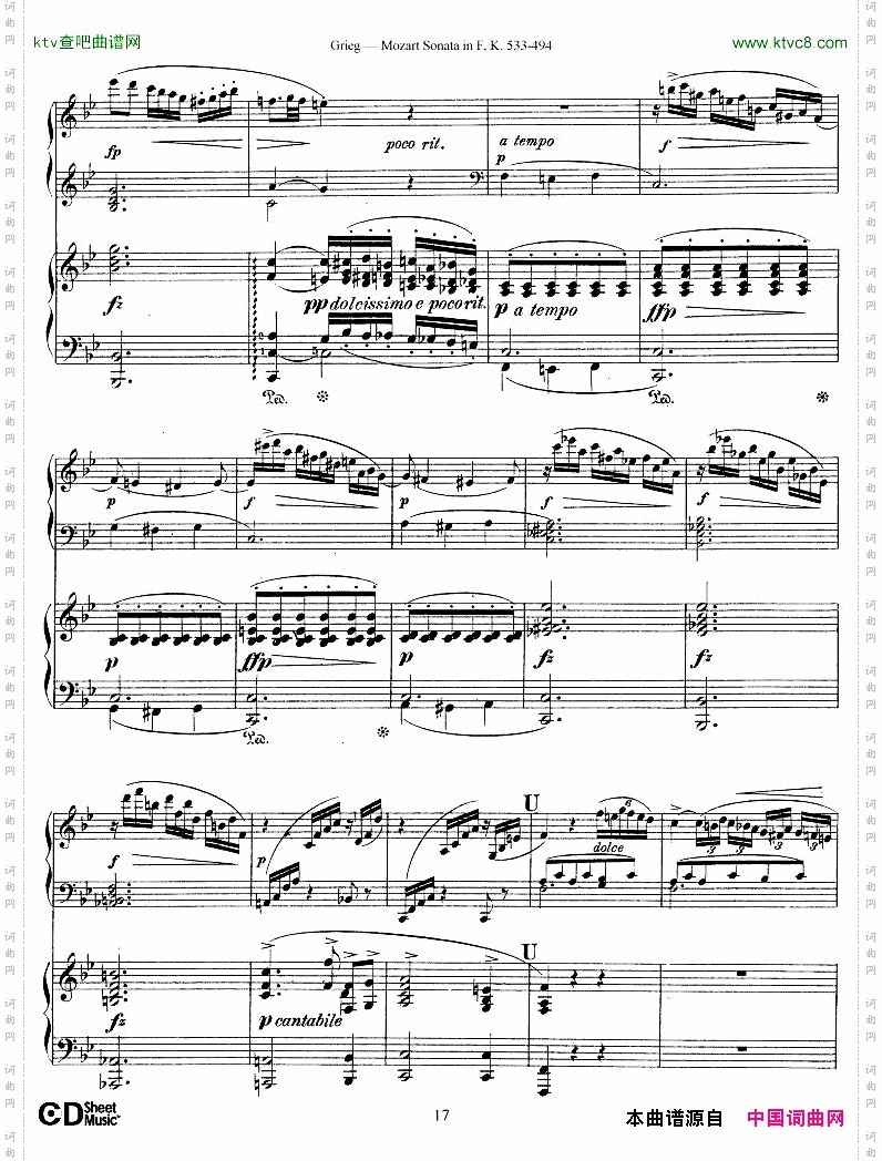 Grieg-SonataK533Mozart2ndPianoGrieg