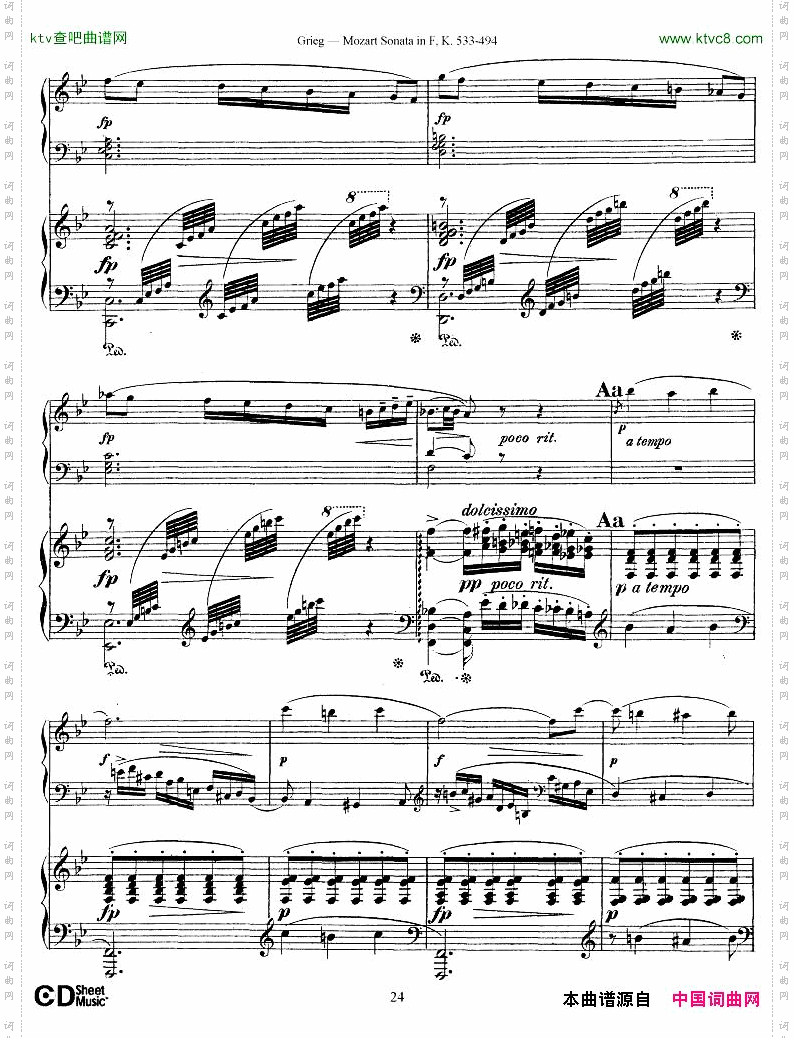 Grieg-SonataK533Mozart2ndPianoGrieg