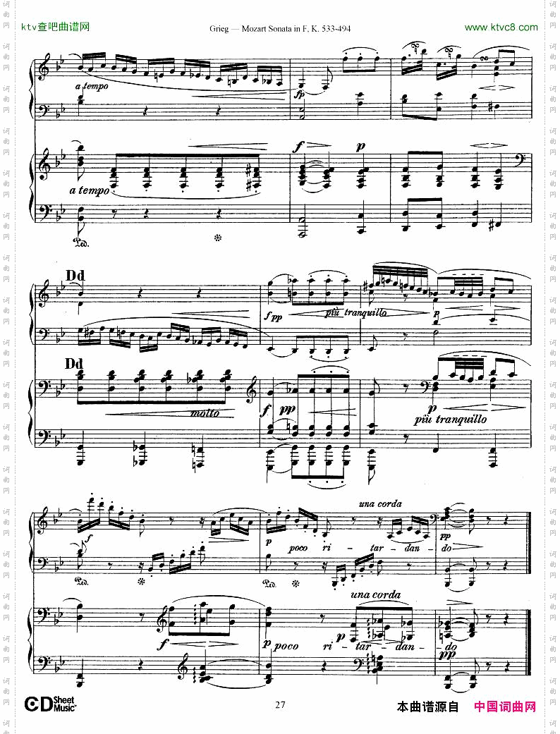 Grieg-SonataK533Mozart2ndPianoGrieg