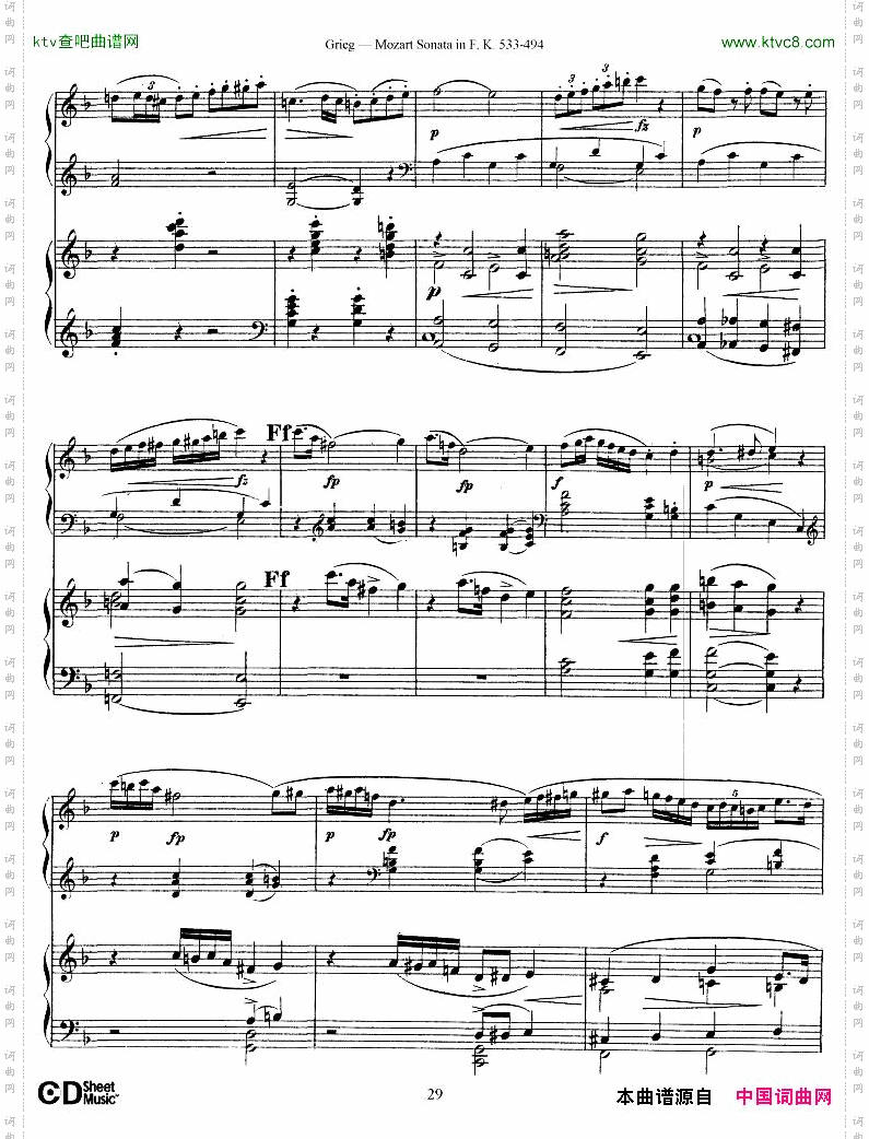 Grieg-SonataK533Mozart2ndPianoGrieg