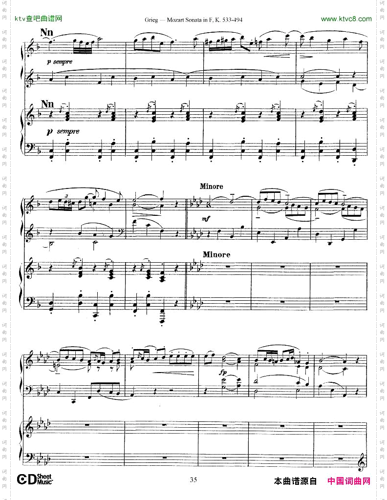 Grieg-SonataK533Mozart2ndPianoGrieg