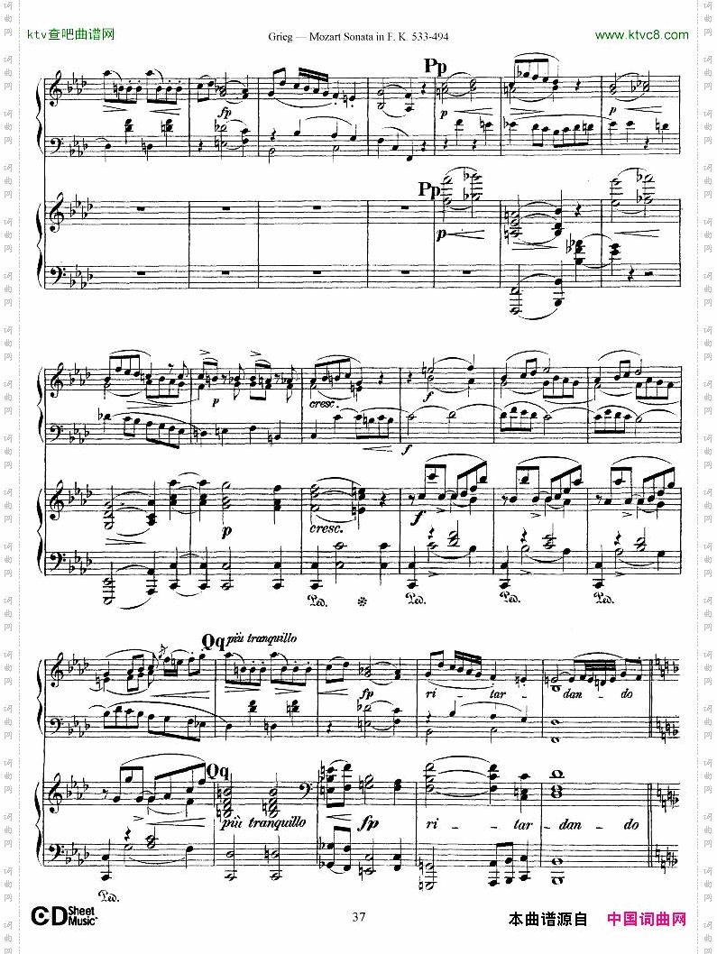 Grieg-SonataK533Mozart2ndPianoGrieg