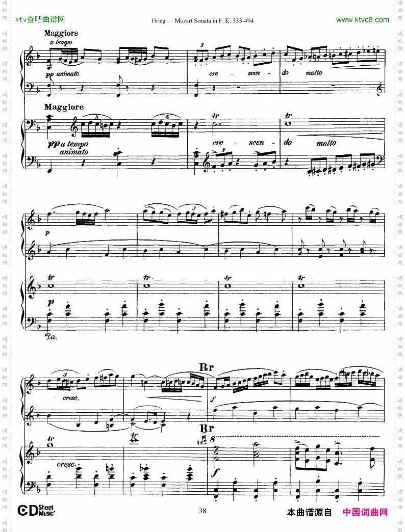 Grieg-SonataK533Mozart2ndPianoGrieg