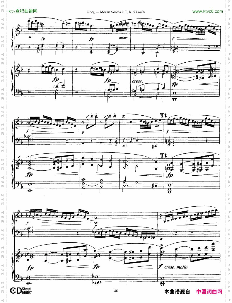 Grieg-SonataK533Mozart2ndPianoGrieg