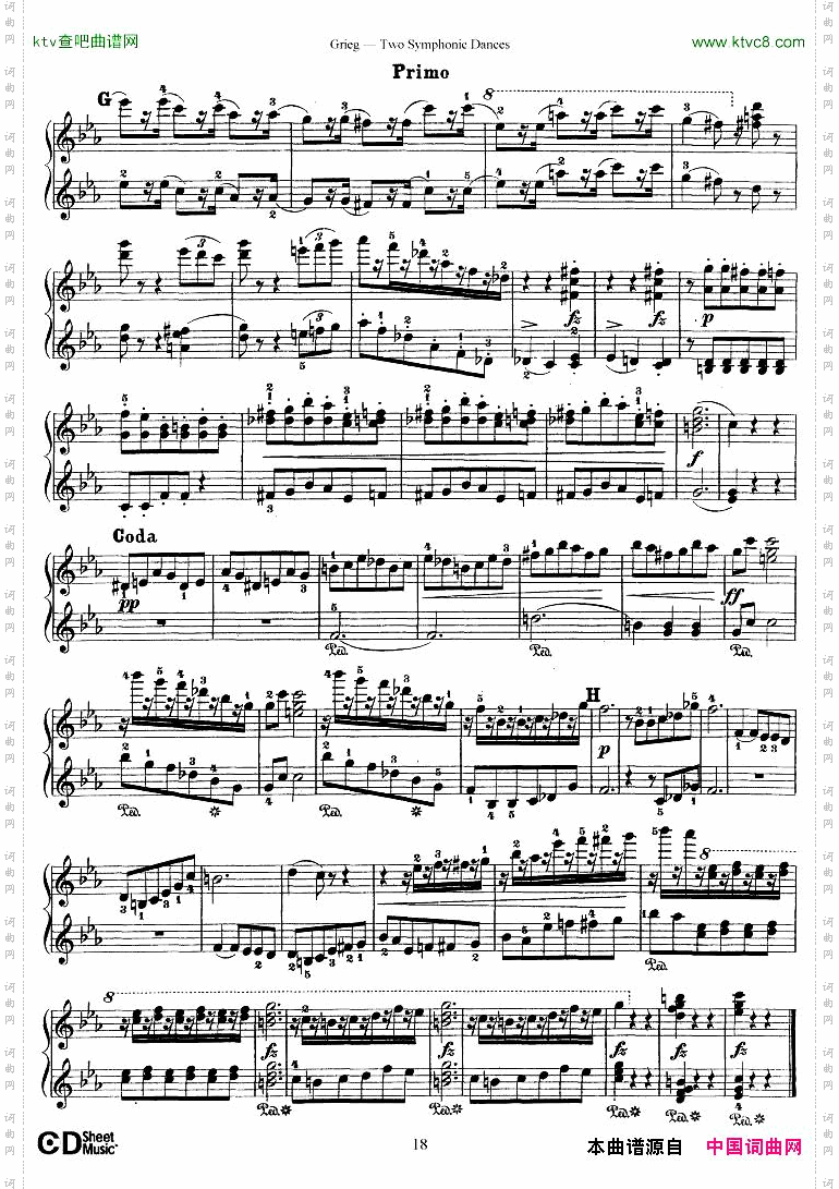 Grieg-TwoSymphonicDances4Hands