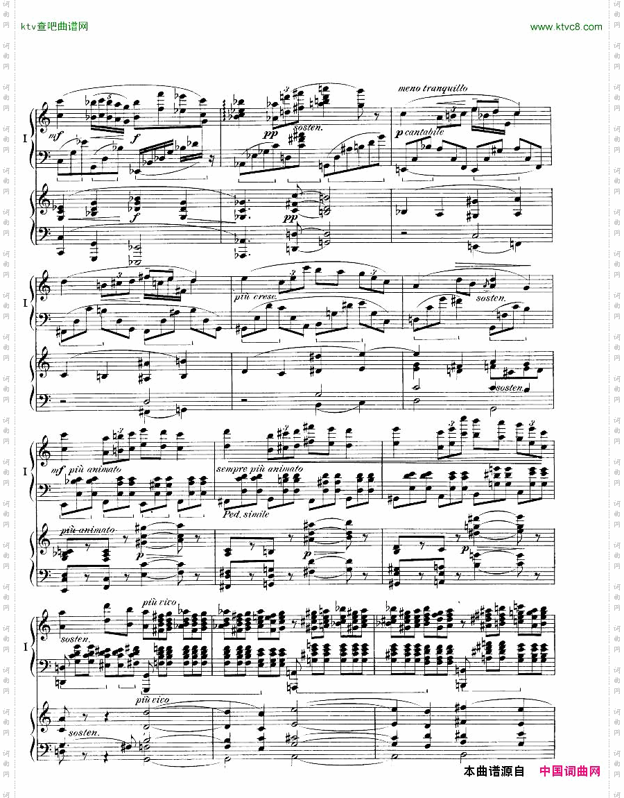 PianoConcertoinAminor,Op.161868,rev.19072pianoarr.