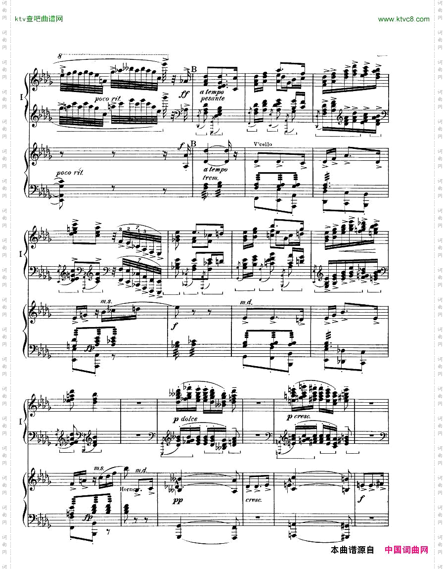 PianoConcertoinAminor,Op.161868,rev.19072pianoarr.