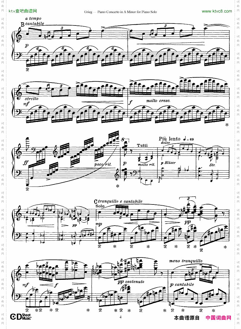 PianoConcertoinAminor,Op.161868,rev.1907pianosoloarr.