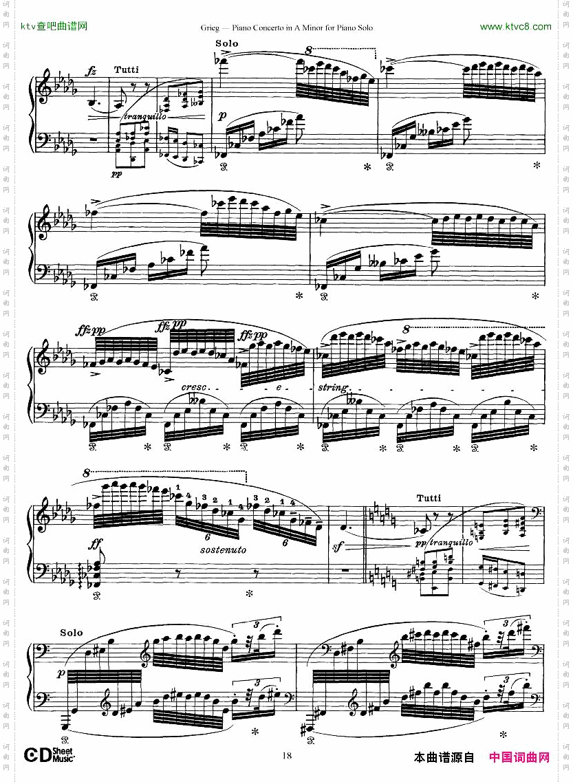 PianoConcertoinAminor,Op.161868,rev.1907pianosoloarr.