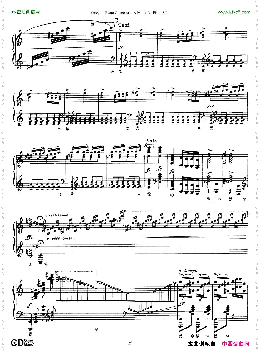 PianoConcertoinAminor,Op.161868,rev.1907pianosoloarr.