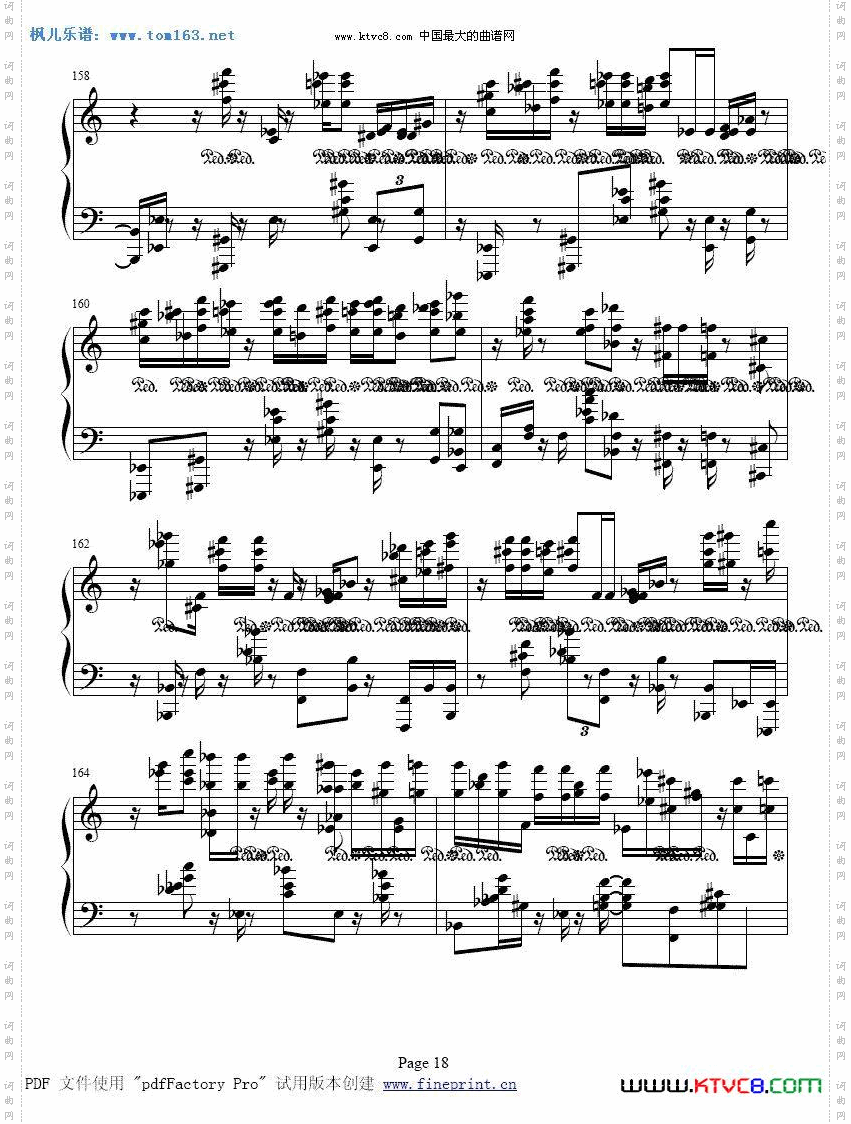 波兰圆舞曲肖邦曲钢琴谱二