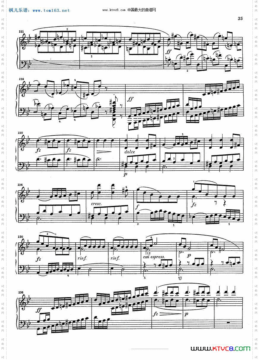 克莱门蒂g小调钢琴奏鸣曲二