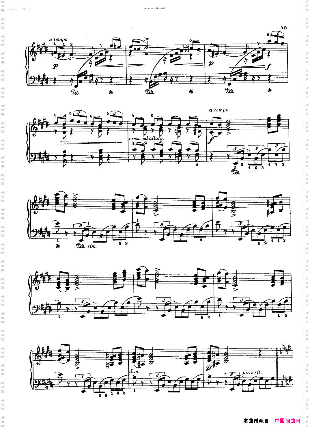 十一月-在马车上柴可夫斯基作品37四季