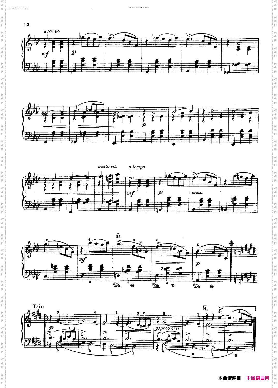 十二月-圣诞节柴可夫斯基作品37四季