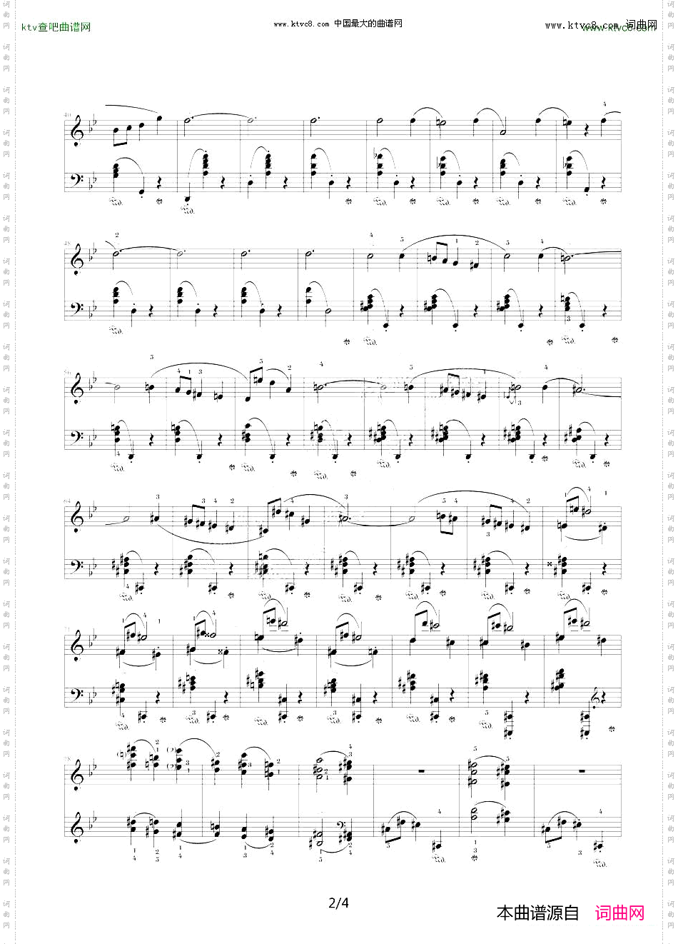 G小调夜曲，Op.15,No.3肖邦第6号夜曲