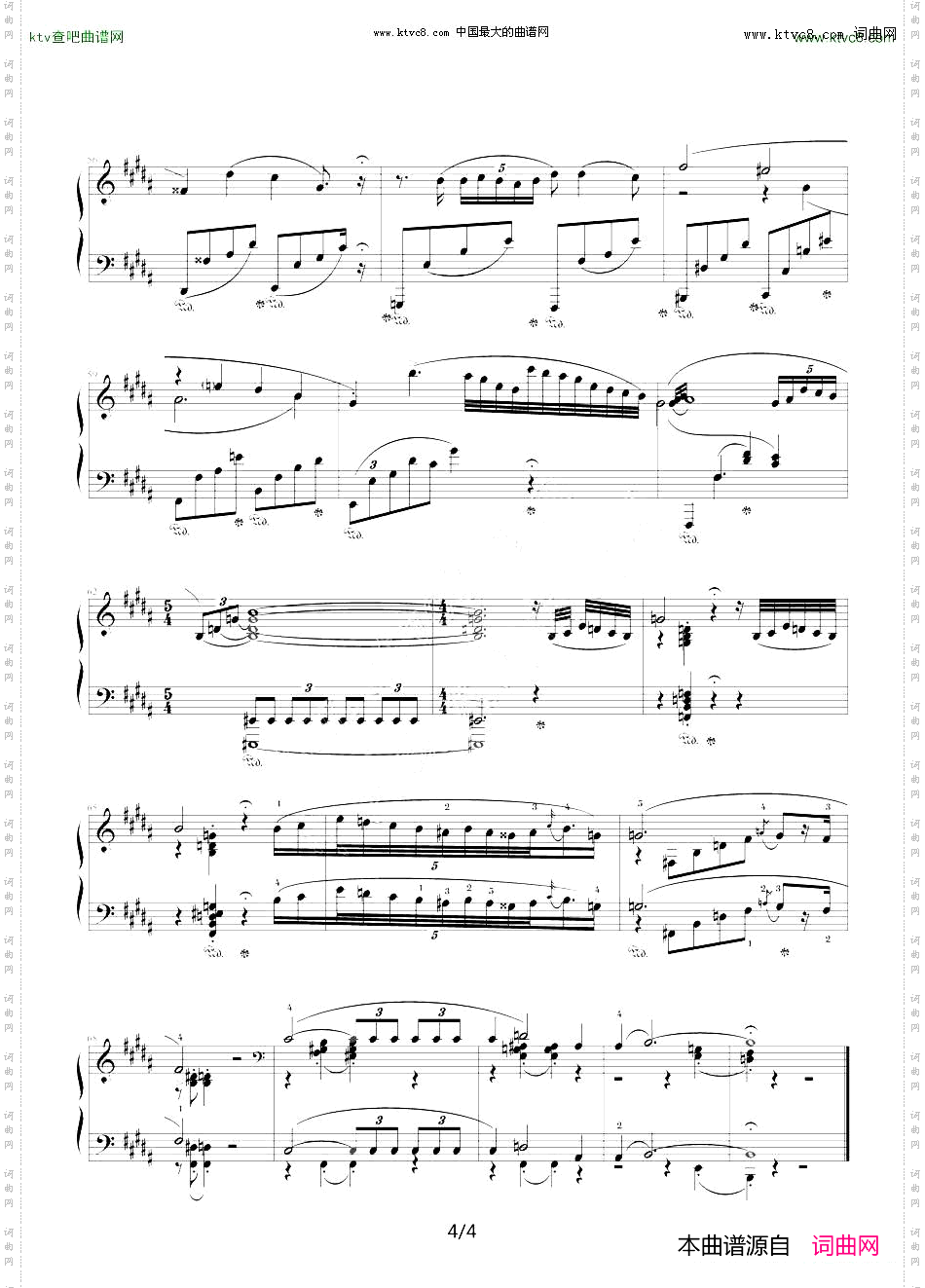 B大调夜曲，Op.32,No.1肖邦第9号夜曲