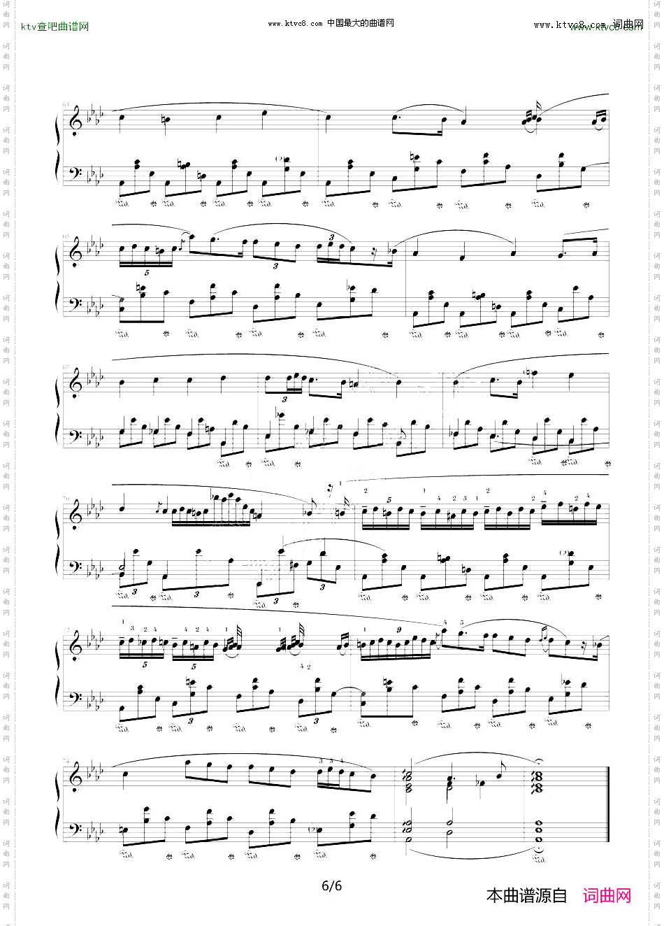 降A大调夜曲，Op.32,No.2肖邦第10号夜曲